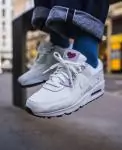 nike air max 90 femme blanc rose gris love heart